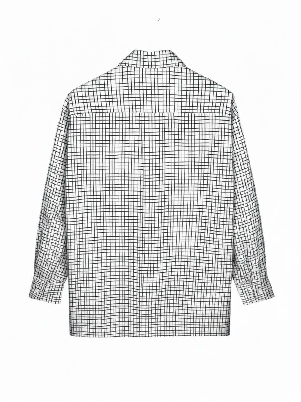 NWT KENZO Paris Oversized Jacquard Cotton Weave Overshirt S - Picture 3 of 12